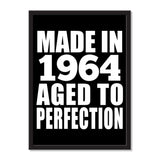 Made In 1964 Aged to Perfection - Portrait Frame Photo Tile