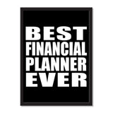 Best Financial Planner Ever - Portrait Frame Photo Tile
