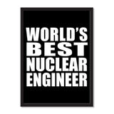 World's Best Nuclear Engineer - Portrait Frame Photo Tile