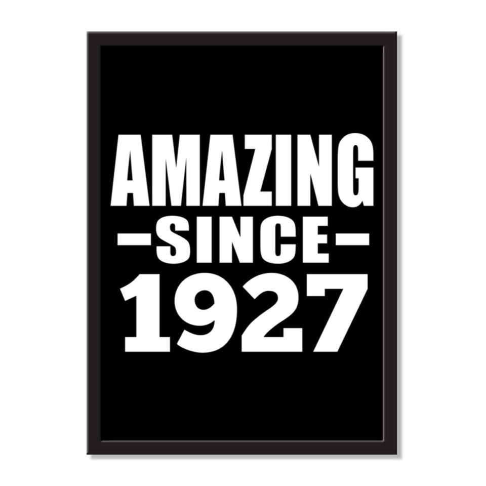 Amazing Since 1927 - Portrait Frame Photo Tile