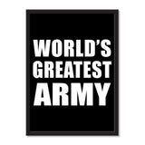World's Greatest Army - Portrait Frame Photo Tile