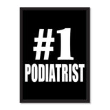 Number One #1 Podiatrist - Portrait Frame Photo Tile