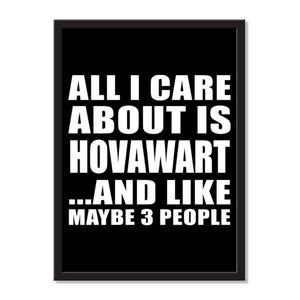 All I Care About Is Hovawart And Like Maybe 3 People - Portrait Frame Photo Tile
