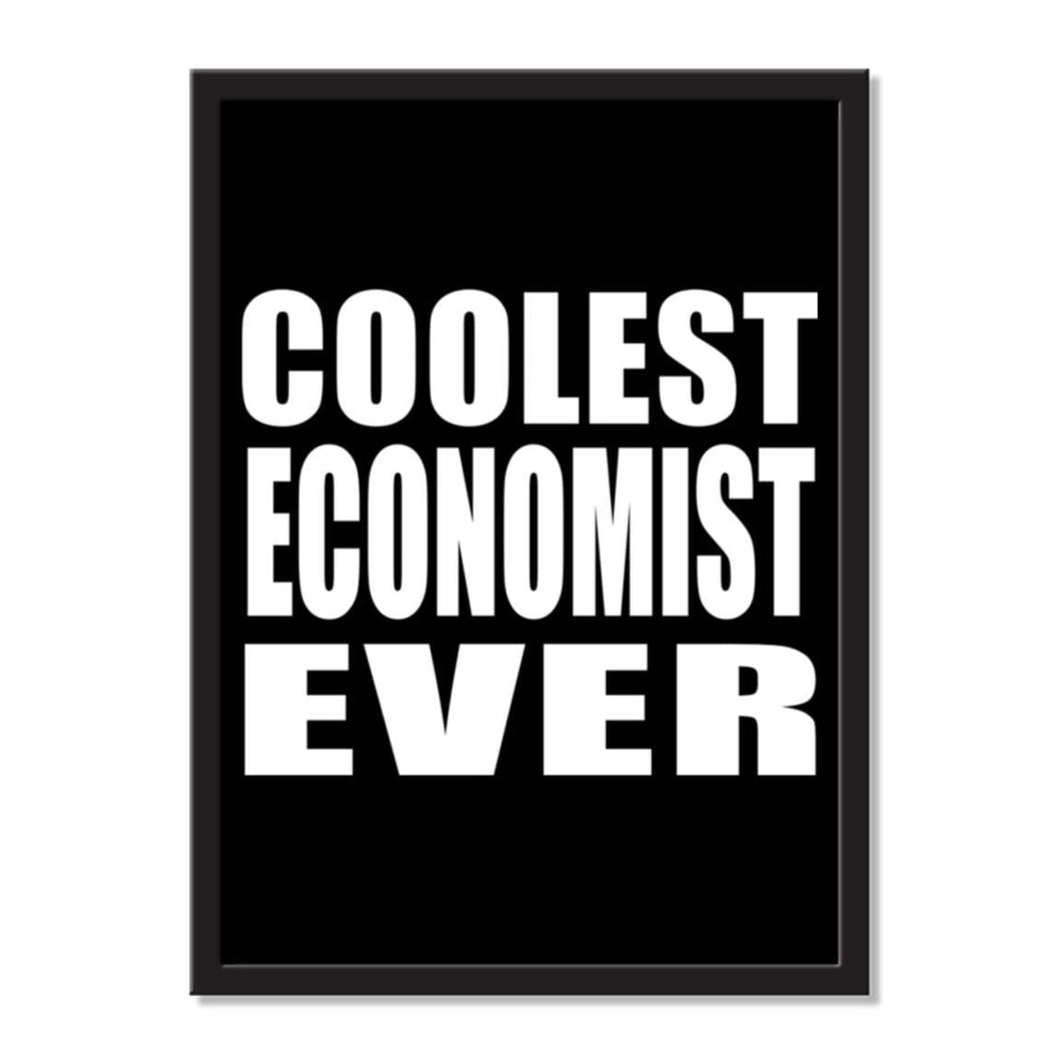 Coolest Economist Ever - Portrait Frame Photo Tile