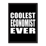 Coolest Economist Ever - Portrait Frame Photo Tile