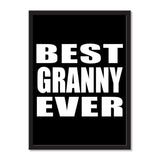 Best Granny Ever - Portrait Frame Photo Tile