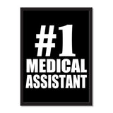 Number One #1 Medical Assistant - Portrait Frame Photo Tile