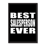 Best Salesperson Ever - Portrait Frame Photo Tile