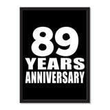 89 Years Anniversary - Portrait Frame Photo Tile
