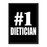 Number One #1 Dietician - Portrait Frame Photo Tile
