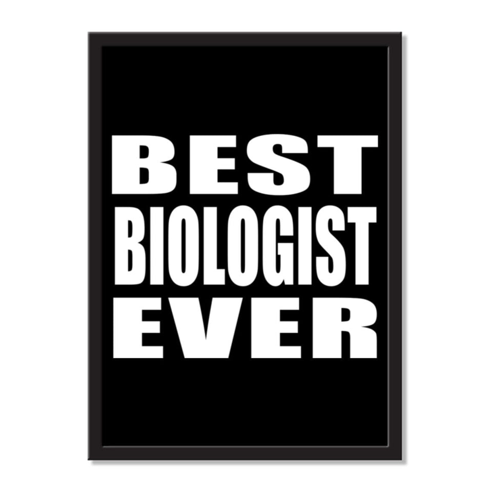 Best Biologist Ever - Portrait Frame Photo Tile