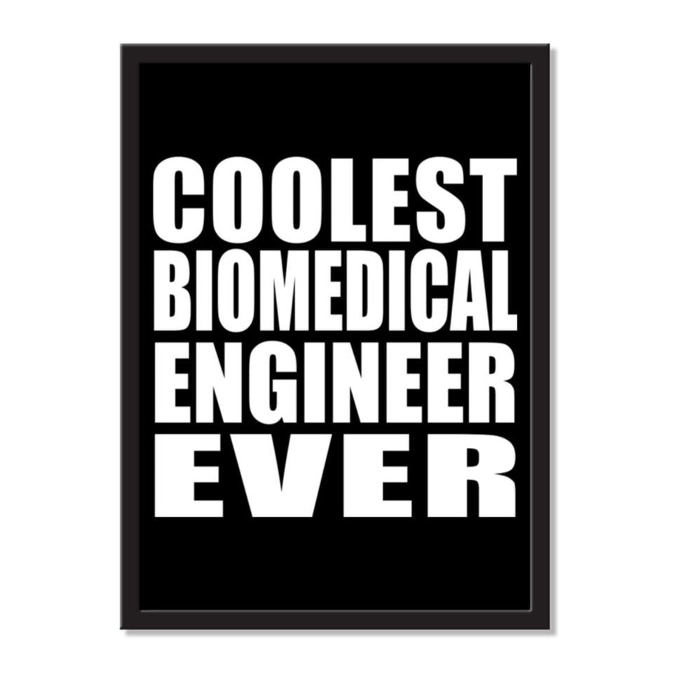 Coolest Biomedical Engineer Ever - Portrait Frame Photo Tile