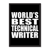 World's Best Technical Writer - Portrait Frame Photo Tile