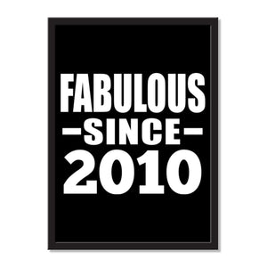 Fabulous Since 2010 - Portrait Frame Photo Tile