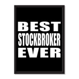 Best Stockbroker Ever - Portrait Frame Photo Tile
