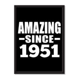 Amazing Since 1951 - Portrait Frame Photo Tile