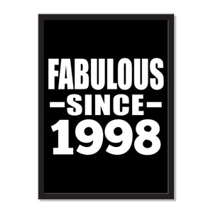 Fabulous Since 1998 - Portrait Frame Photo Tile