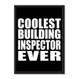 Coolest Building Inspector Ever - Portrait Frame Photo Tile