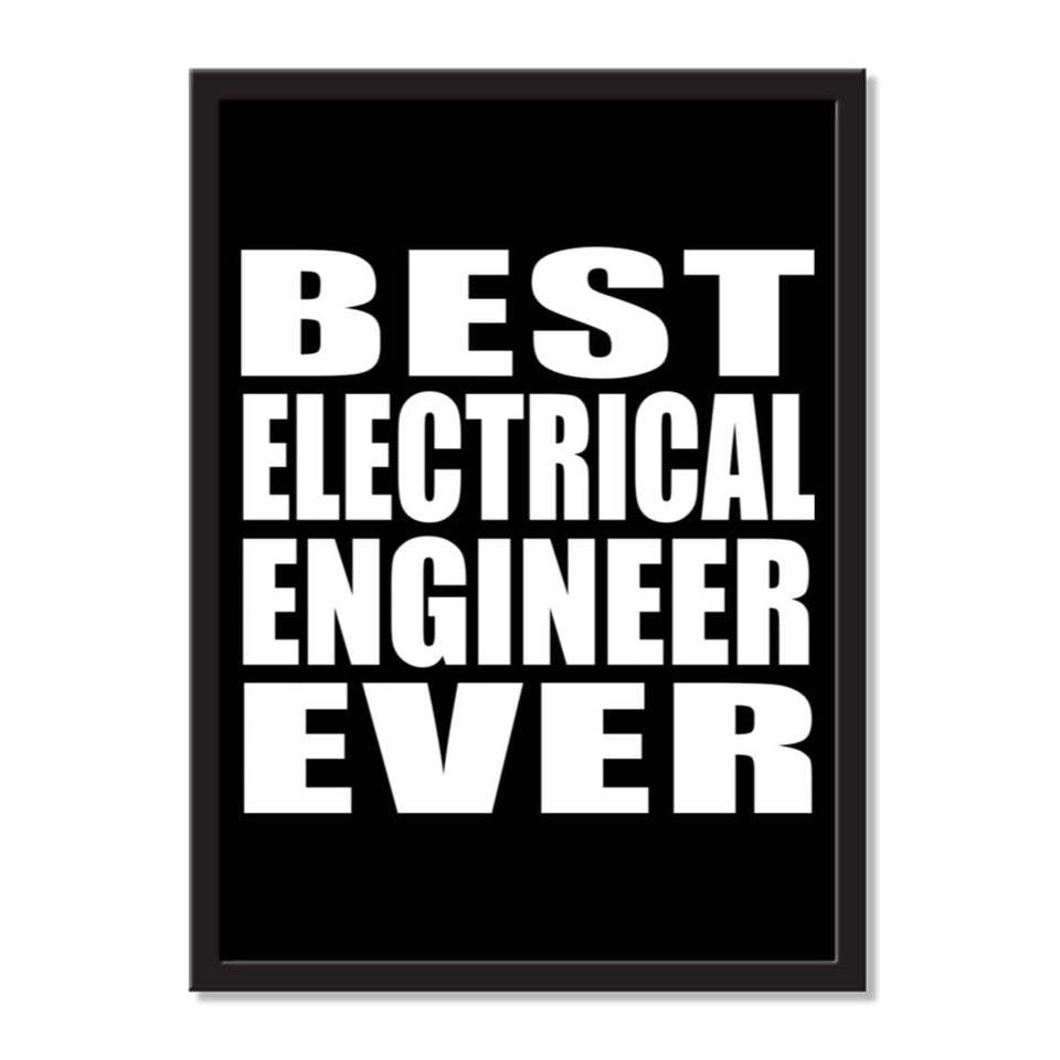 Best Electrical Engineer Ever - Portrait Frame Photo Tile