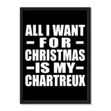 All I Want For Christmas Is My Chartreux - Portrait Frame Photo Tile