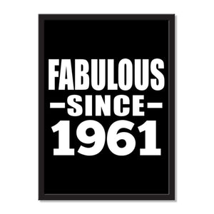 Fabulous Since 1961 - Portrait Frame Photo Tile