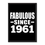 Fabulous Since 1961 - Portrait Frame Photo Tile