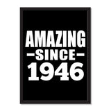 Amazing Since 1946 - Portrait Frame Photo Tile