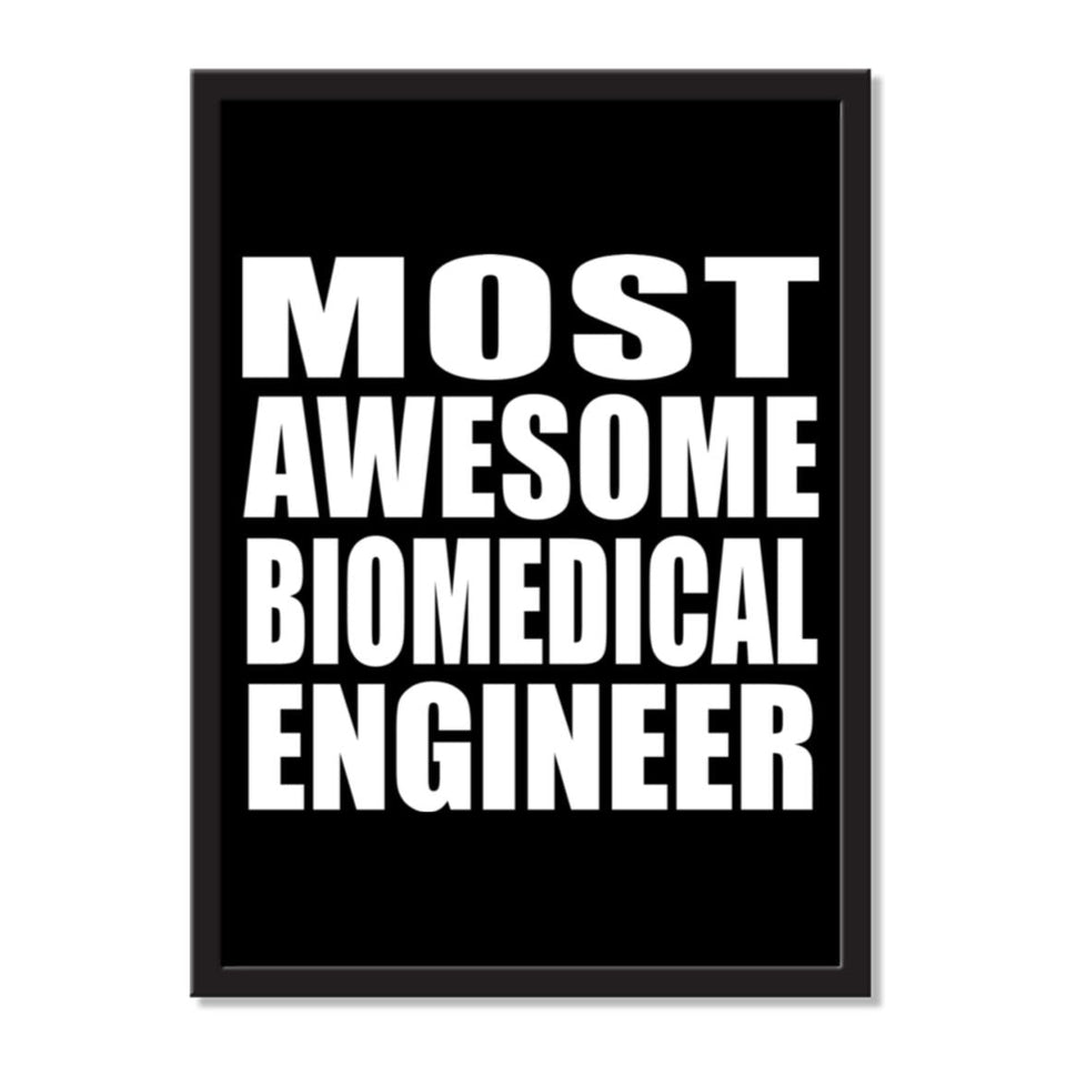 Most Awesome Biomedical Engineer - Portrait Frame Photo Tile