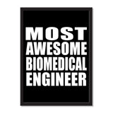 Most Awesome Biomedical Engineer - Portrait Frame Photo Tile