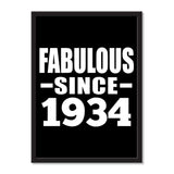 Fabulous Since 1934 - Portrait Frame Photo Tile
