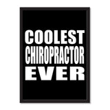 Coolest Chiropractor Ever - Portrait Frame Photo Tile