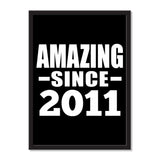 Amazing Since 2011 - Portrait Frame Photo Tile