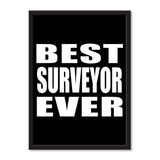 Best Surveyor Ever - Portrait Frame Photo Tile