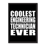 Coolest Engineering Technician Ever - Portrait Frame Photo Tile