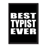 Best Typist Ever - Portrait Frame Photo Tile
