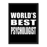 World's Best Psychologist - Portrait Frame Photo Tile