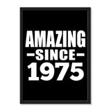 Amazing Since 1975 - Portrait Frame Photo Tile