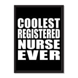 Coolest Registered Nurse Ever - Portrait Frame Photo Tile