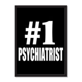 Number One #1 Psychiatrist - Portrait Frame Photo Tile