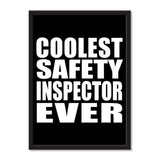 Coolest Safety Inspector Ever - Portrait Frame Photo Tile