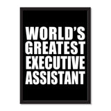 World's Greatest Executive Assistant - Portrait Frame Photo Tile