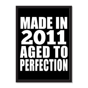 Made In 2011 Aged to Perfection - Portrait Frame Photo Tile