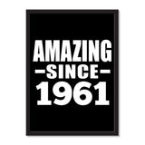 Amazing Since 1961 - Portrait Frame Photo Tile