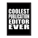 Coolest Publication Editor Ever - Portrait Frame Photo Tile