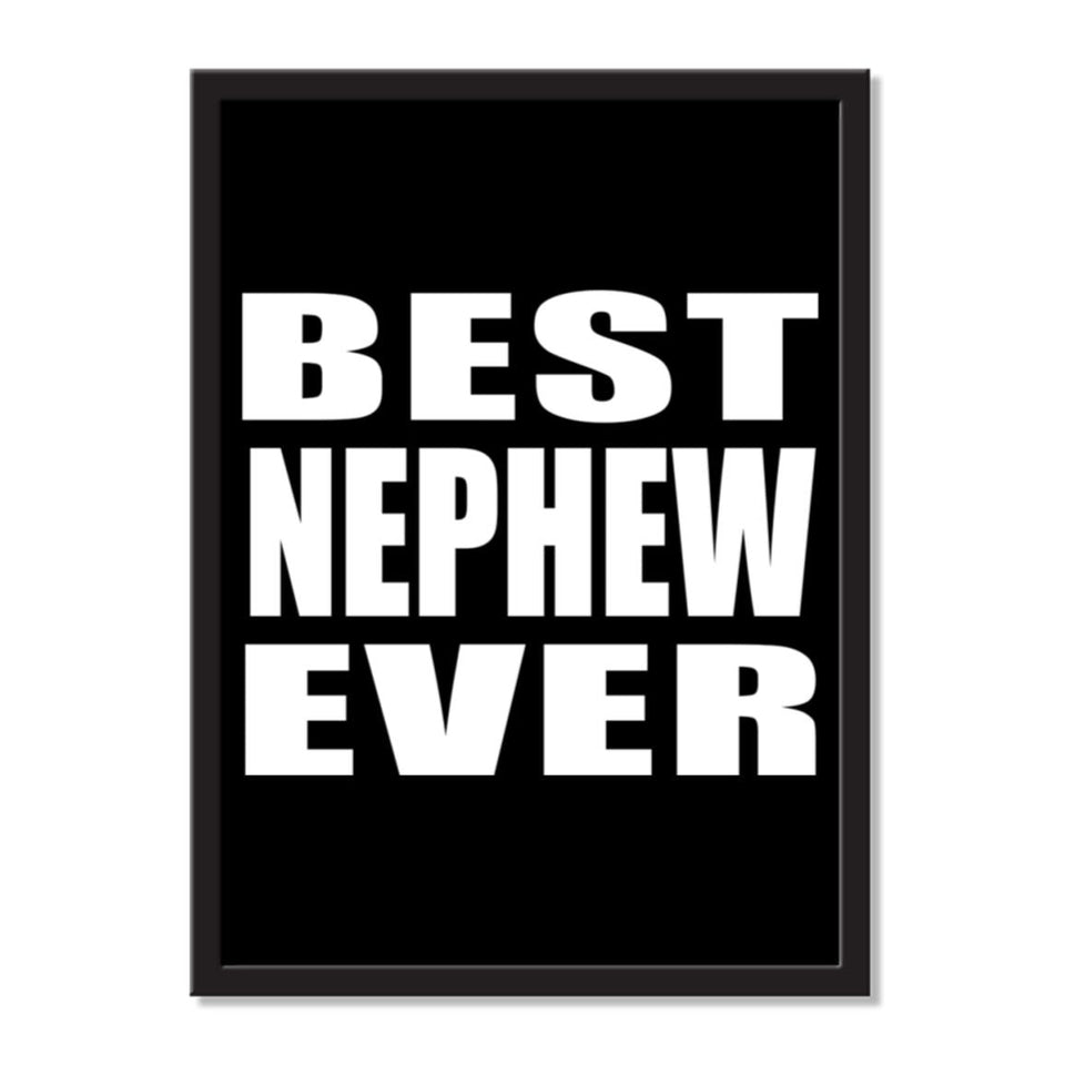 Best Nephew Ever - Portrait Frame Photo Tile