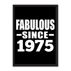 Fabulous Since 1975 - Portrait Frame Photo Tile