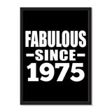 Fabulous Since 1975 - Portrait Frame Photo Tile