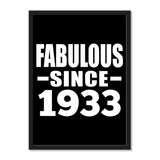 Fabulous Since 1933 - Portrait Frame Photo Tile