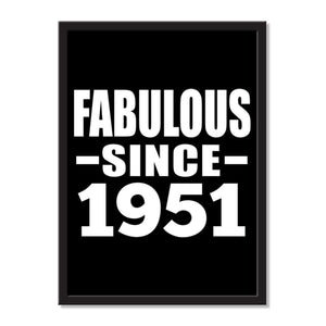 Fabulous Since 1951 - Portrait Frame Photo Tile