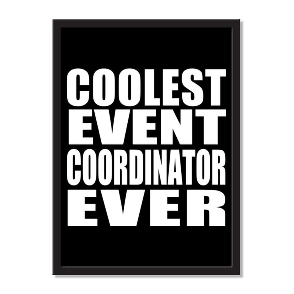 Coolest Event Coordinator Ever - Portrait Frame Photo Tile